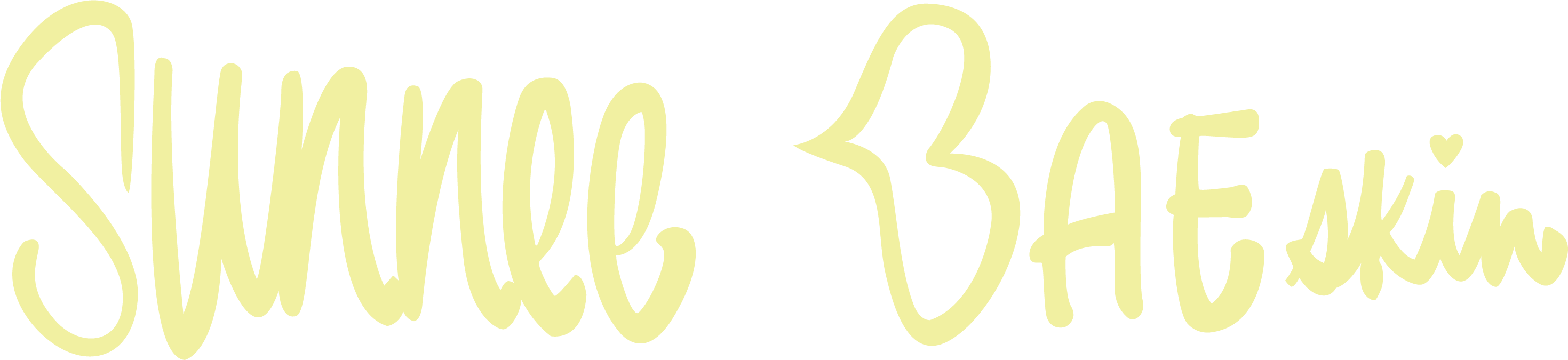 Sunnee BAEskin New Logo in Yellow